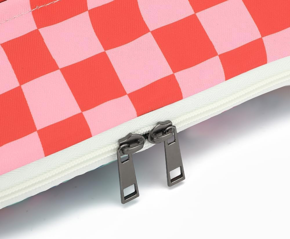Laptop Sleeve Case Bag with Pocket for Macbook Pro 14 Inch and 14 Inch-14.4 Inch HP, Lenovo, Dell, ASUS, Acer Notebook Computer (Checkered)