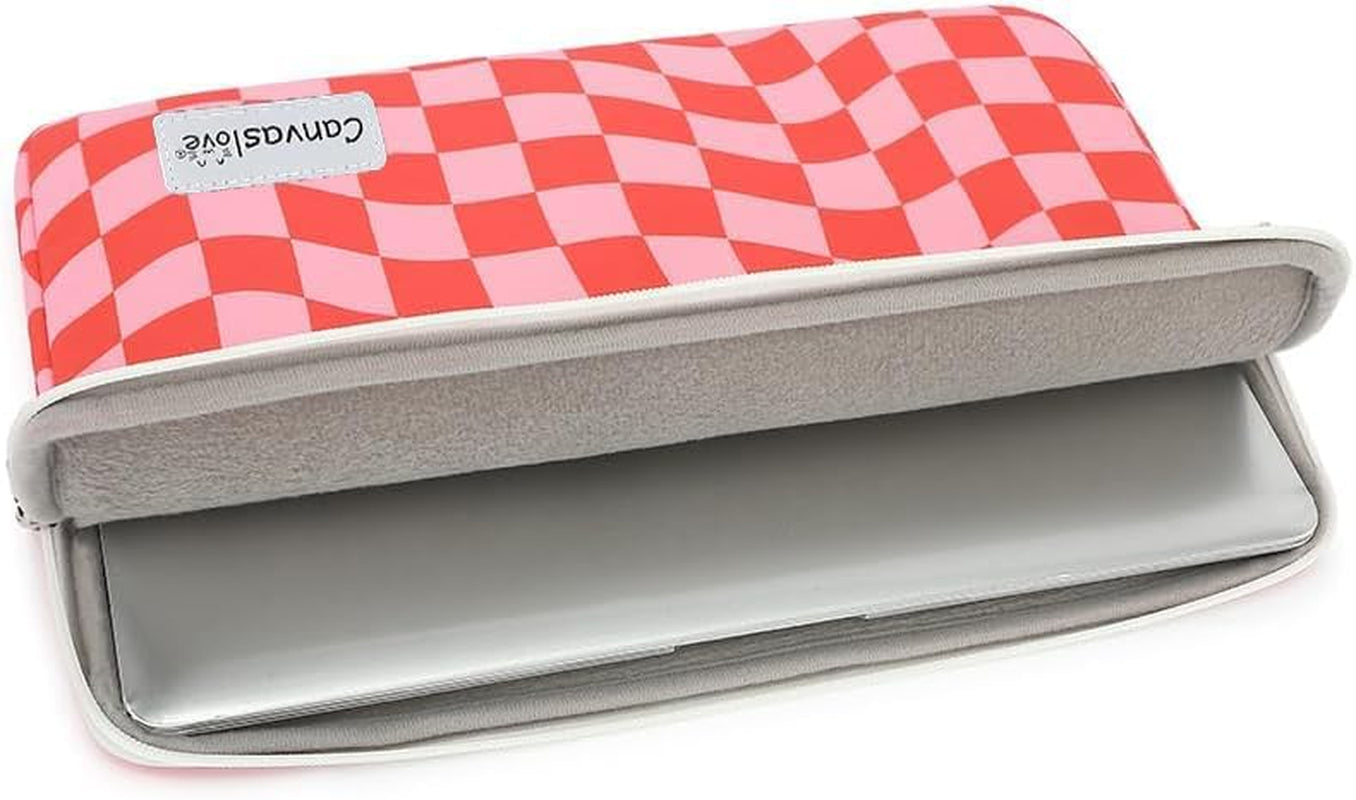Laptop Sleeve Case Bag with Pocket for Macbook Pro 14 Inch and 14 Inch-14.4 Inch HP, Lenovo, Dell, ASUS, Acer Notebook Computer (Checkered)